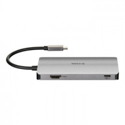 D-Link DUB-M610 replicatore di porte e docking station per notebook Cablato USB 3.2 Gen 1 (3.1 Gen 1) Type-C Alluminio, Nero