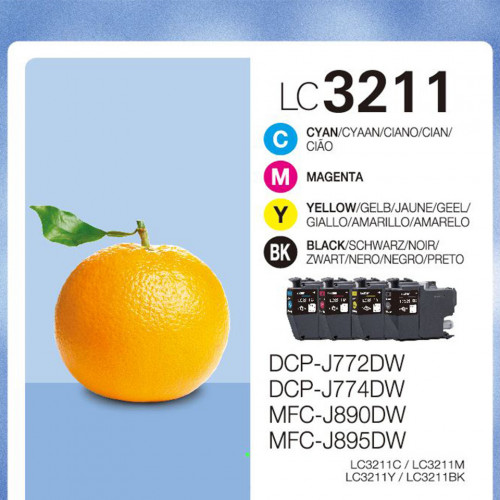 Brother LC-3211VAL cartuccia d'inchiostro...