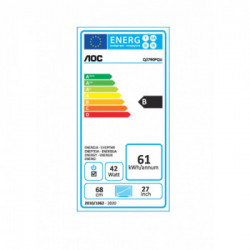 AOC Gaming Q2790PQE monitor piatto per PC 68,6 cm (27") 2560 x 1440 Pixel Quad HD LED Grigio