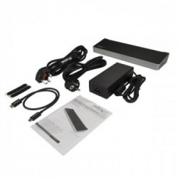 StarTech.com Docking Station per Portatili USB-C a Tripla Uscita 4K - Power Delivery USB