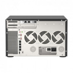 QNAP TVS-h1288X Collegamento ethernet LAN Tower Nero NAS