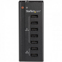 StarTech.com Stazione Ricarica a 7 porte USB con 5x Porte 1A e 2x Porte 2A