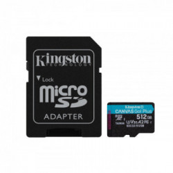 Kingston Technology Canvas Go! Plus memoria flash 512 GB MicroSD UHS-I Classe 10