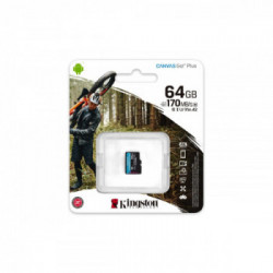 Kingston Technology Canvas Go! Plus memoria flash 64 GB MicroSD UHS-I Classe 10