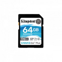 Kingston Technology Canvas Go! Plus memoria flash 64 GB SD UHS-I Classe 10