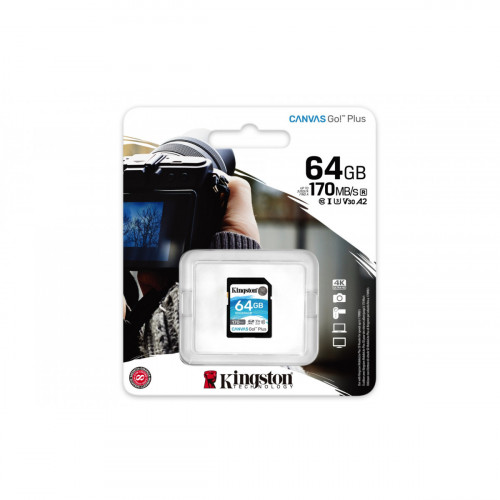 Kingston Technology Canvas Go! Plus memoria...