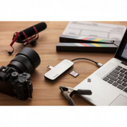 Kingston Technology Nucleum USB 3.2 Gen 1 (3.1 Gen 1) Type-C 5000 Mbit/s Argento