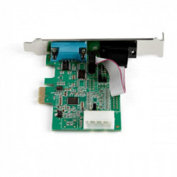StarTech.com Scheda adattatore Seriale PCI Express a RS232 a due porte con UART 16950 -Cache FIFO a 256 byte - ASIX AX99100 -