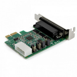 StarTech.com Scheda adattatore seriale PCI Express RS232 a 4 porte - 16950 UART -- Cache FIFO a 256 byte - ASIX AX99100 -