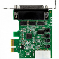 StarTech.com Scheda adattatore seriale PCI Express RS232 a 4 porte - 16950 UART -- Cache FIFO a 256 byte - ASIX AX99100 -