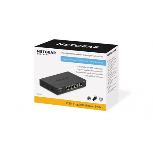 Netgear GS305PP Non gestito Gigabit Ethernet...