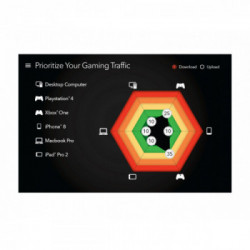 Netgear XR500 router wireless Dual-band (2.4 GHz/5 GHz) Gigabit Ethernet Nero