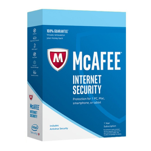 McAfee Internet Security 2017 Licenza base 3...