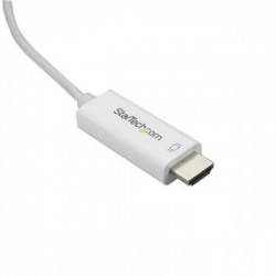 StarTech.com Cavo HDMI a USB-C da 2m - Cavetto USB 3.1 Tipo C a HDMI - 4k a 60Hz - Bianco