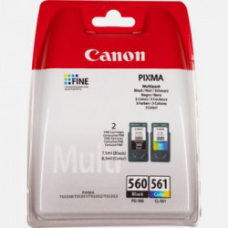 Canon PG-560 / CL-561 Originale Nero, Ciano, Magenta, Giallo 2 pezzo(i)