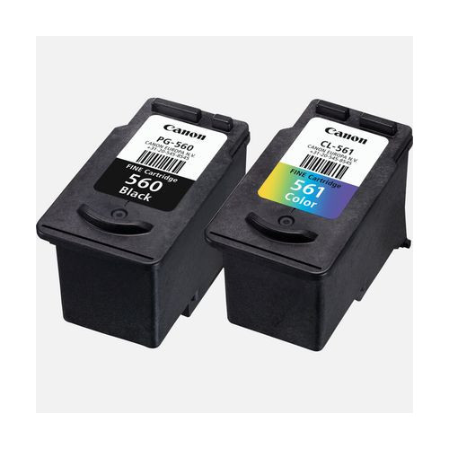 Canon PG-560 / CL-561 Originale Nero, Ciano,...