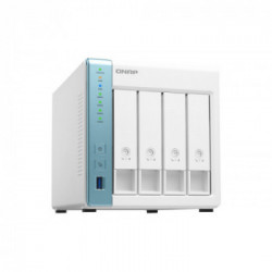 QNAP TS-431K server NAS e di archiviazione Alpine AL-214 Collegamento ethernet LAN Tower Bianco