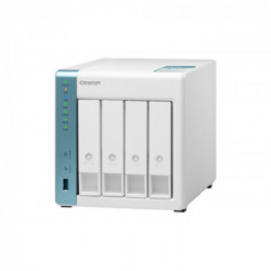 QNAP TS-431K server NAS e di archiviazione Alpine AL-214 Collegamento ethernet LAN Tower Bianco