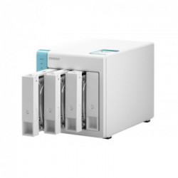 QNAP TS-431K server NAS e di archiviazione Alpine AL-214 Collegamento ethernet LAN Tower Bianco