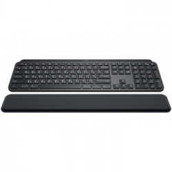 Logitech MX Keys tastiera RF senza fili + Bluetooth QWERTZ Tedesco Nero