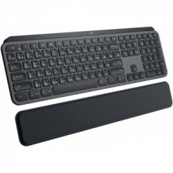 Logitech MX Keys tastiera RF senza fili + Bluetooth QWERTZ Tedesco Nero