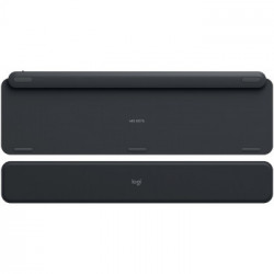 Logitech MX Keys tastiera RF senza fili + Bluetooth QWERTZ Tedesco Nero