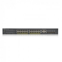 Zyxel GS1920-24HPV2 Gestito Gigabit Ethernet (10/100/1000) Nero Supporto Power over Ethernet (PoE)