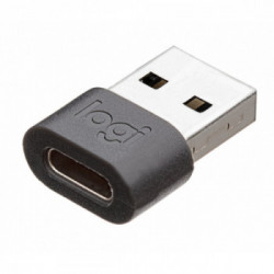 Logitech Zone Wired UC Cuffia Padiglione auricolare USB tipo-C Nero
