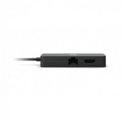 Microsoft SWV-00003 hub di interfaccia USB 3.2 Gen 2 (3.1 Gen 2) Type-C 10000 Mbit/s Nero