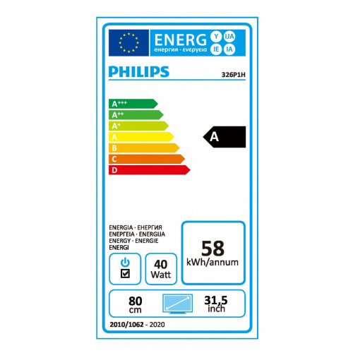 Philips P Line 326P1H/00 LED display 80 cm...