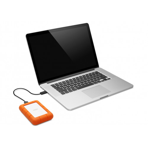 LaCie Rugged 2000 GB Arancione