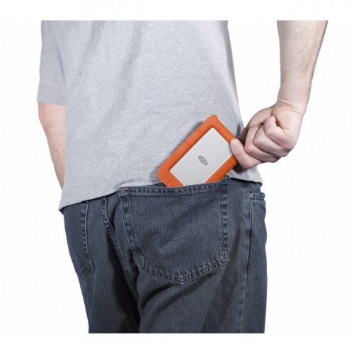LaCie Rugged 2000 GB Arancione