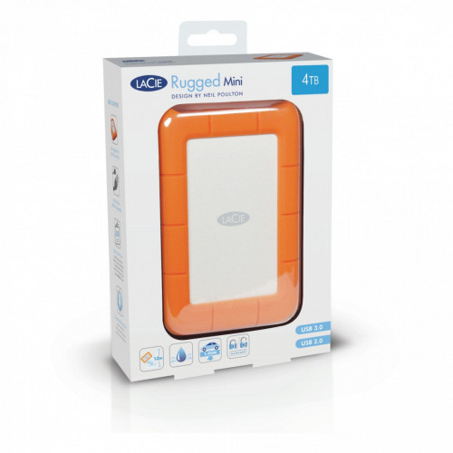LaCie Rugged 2000 GB Arancione