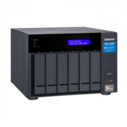 QNAP TVS-672XT i3-8100T Collegamento ethernet LAN Tower Nero NAS