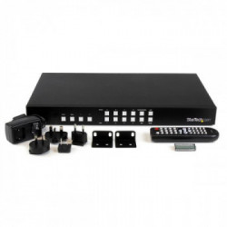 StarTech.com Distributore Matrice Switch HDMI 4x4 con opzione Picture and Picture (PAP) o Maxischermo - 1080p