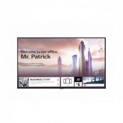 LG UH5F Pannello piatto per segnaletica digitale 139,7 cm (55") IPS 4K Ultra HD Nero Processore integrato Web OS