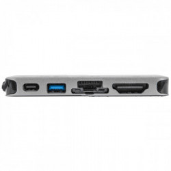 Targus DOCK419 Cablato USB 3.2 Gen 1 (3.1 Gen 1) Type-C Grigio