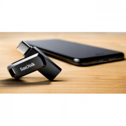 SanDisk Ultra Dual Drive Go unità flash USB 64 GB USB Type-A / USB Type-C 3.2 Gen 1 (3.1 Gen 1) Nero