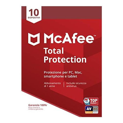 McAfeeÂ® Total Protection - Per 10 dispositivi