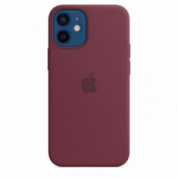Apple Custodia MagSafe in silicone per iPhone 12 mini - Prugna