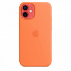 Apple Custodia MagSafe in silicone per iPhone 12 mini - Kumquat
