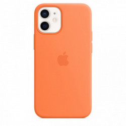 Apple Custodia MagSafe in silicone per iPhone 12 mini - Kumquat
