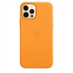 Apple Custodia MagSafe in pelle per iPhone 12 | 12 Pro - California Poppy