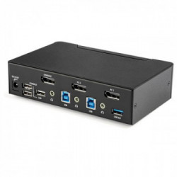 StarTech.com Switch KVM DisplayPort a 2 porte - 4K 60Hz