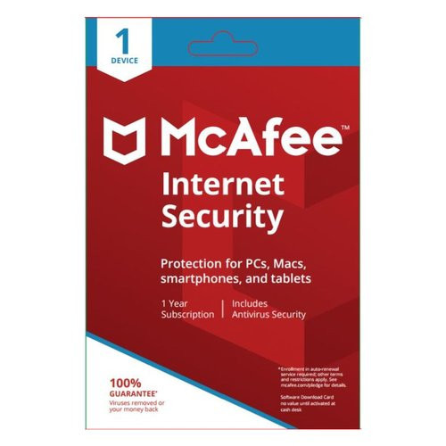 McAfee Sw McAfee Internet Security 1 licenza