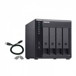 QNAP TR-004 array di dischi Nero
