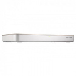 QNAP HS-453DX J4105 Collegamento ethernet LAN Tower Oro, Bianco NAS