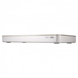 QNAP HS-453DX J4105 Collegamento ethernet LAN Tower Oro, Bianco NAS