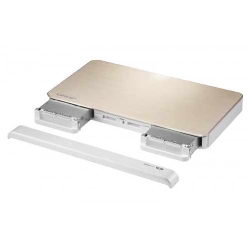 QNAP HS-453DX J4105 Collegamento ethernet LAN...