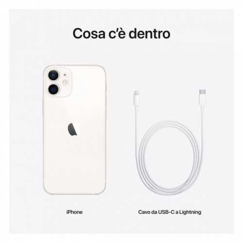 Apple iPhone 12 mini 64GB Bianco *ESTENSIONE...
